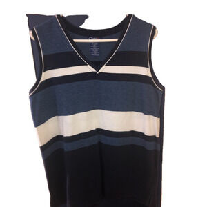 Vintage Women’s 90’s Sweater Vest Outfit With Pants - Size Large (12/14) - Blue